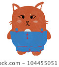 Orange fox 104455051