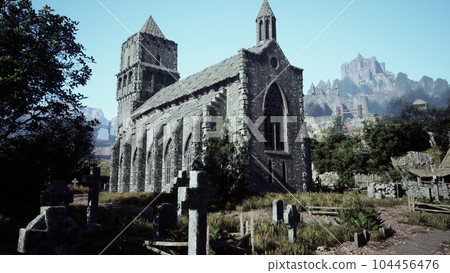 monastery church near old town monastery church near old town 104456476