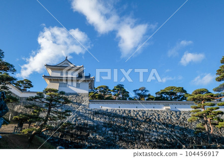 福島縣二本松市 冬天的二本松城/霞城 福島縣二本松市 冬天的二本松城/霞城 104456917