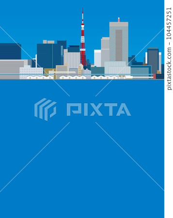 Tokyo Tokyo Tower cityscape 104457251