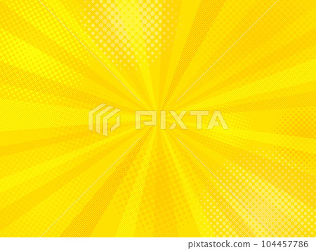 Background material Pop attention background Dot diagonal line flash glow yellow gold explosion gift victory 104457786
