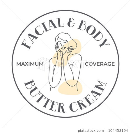 Facial and body butter cream, cosmetics products Facial and body butter cream, cosmetics products 104458194