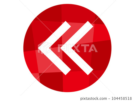 Vector images of icons such as simple arrows Vector images of icons such as simple arrows 104458518