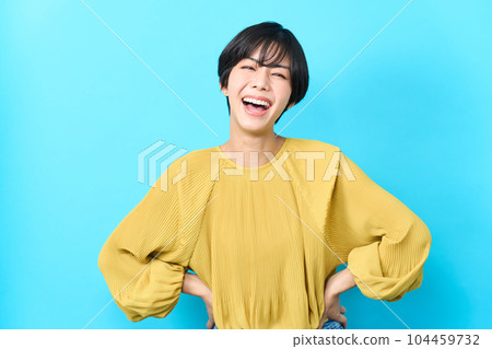 Young lady's portrait 104459732