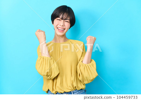 Young lady's portrait 104459733