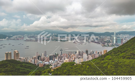 the kennedy Town, the cityscape of hong kong , June 26 2023 the kennedy Town, the cityscape of hong kong , June 26 2023 104459905