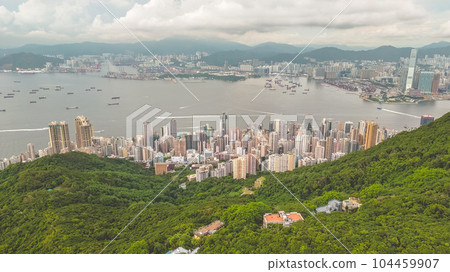 the kennedy Town, the cityscape of hong kong , June 26 2023 the kennedy Town, the cityscape of hong kong , June 26 2023 104459907