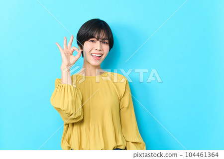 年輕的女士的肖像 104461364