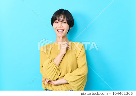 Young lady's portrait 104461366