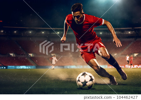 Soccer player 5 AI-generated image Soccer player 5 AI-generated image 104462427