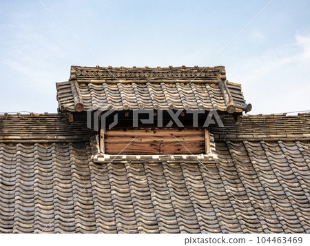 The roof of Kyusho-ji Temple in the old days 104463469