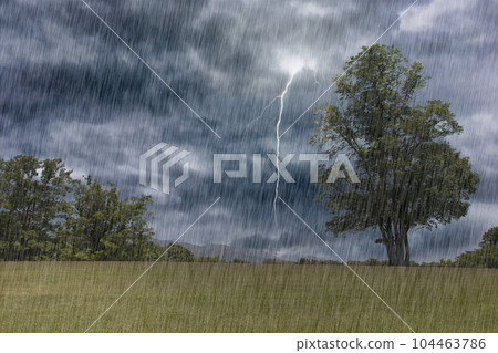 image of a thunderstorm image of a thunderstorm 104463786