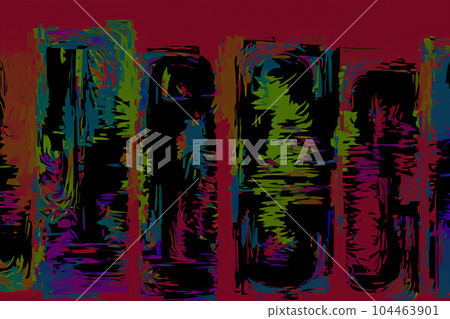 Brutalism. Brutalist. Abstract background. Illustration of large, colorful and striking text. Minimalist or monochrome color palettes. Black and white with touches of saturated colors. Brutalism. Brutalist. Abstract background. Illustration of large, colorful and striking text. Minimalist or monochrome color palettes. Black and white with touches of saturated colors. 104463901