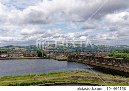 Caerphilly Town and the Rhymney Valley - South Wales, United Kingdom Caerphilly Town and the Rhymney Valley - South Wales, United Kingdom 104464168