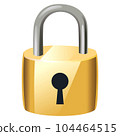 padlock 104464515