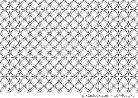 Illustration, Abstract pattern of the line on white background. 104465173