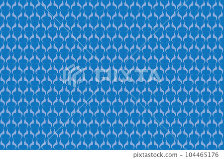 Illustration, Abstract pattern of the face on blue color background. 104465176