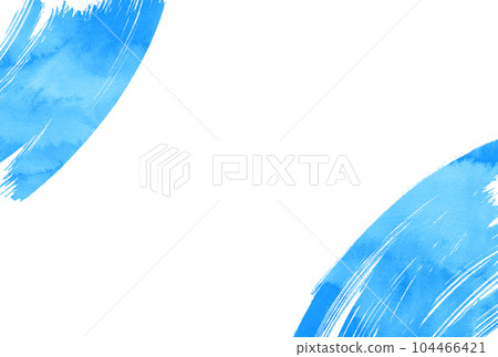 Blue watercolor texture background material Blue watercolor texture background material 104466421