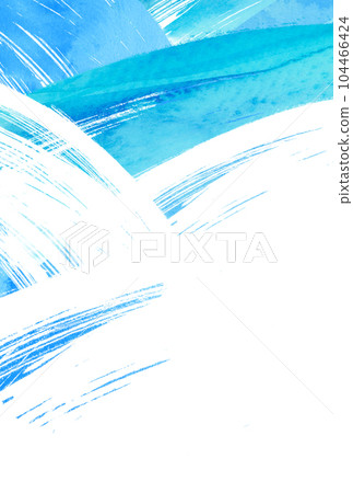 Blue watercolor texture background material 104466424