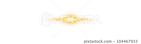 Yellow horizontal lens flares. Laser beams, horizontal light rays. Beautiful light flares. Glowing streaks on transparent background. Png. Yellow horizontal lens flares. Laser beams, horizontal light rays. Beautiful light flares. Glowing streaks on transparent background. Png. 104467933