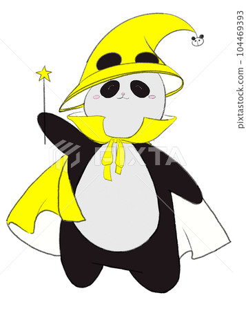 Nursery school magician panda Nursery school magician panda 104469393