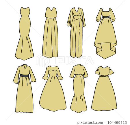 72,900+ Cut Out Dress Stock Illustrations, Royalty-Free Vector Graphics &  Clip Art - iStock