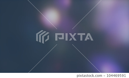 Blurred blobs of light on the right side of the navy background 104469591