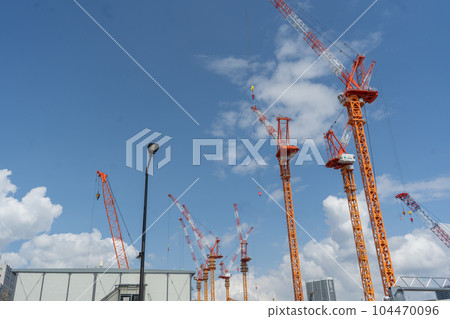 Construction site around Shinagawa Station Construction site around Shinagawa Station 104470096