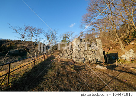 福島縣二本松市, 冬天, 二本松城, 霞城, 空手門 104471913