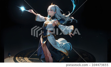 聖人、魔法、治愈、智慧、美麗、恢復、神秘、幻想、迷人、 104473655