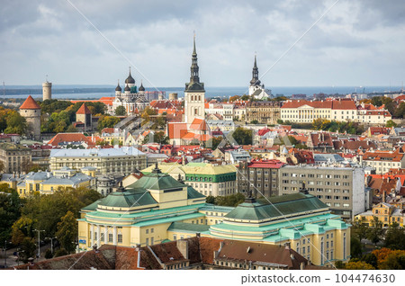 View of old town Tallinn, Estonia View of old town Tallinn, Estonia 104474630