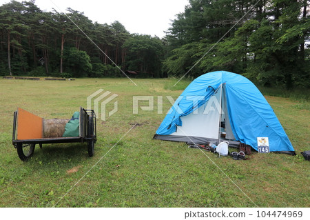 tent and cart tent and cart 104474969