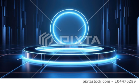 Technological background, empty space, mock-up Technological background, empty space, mock-up 104476289