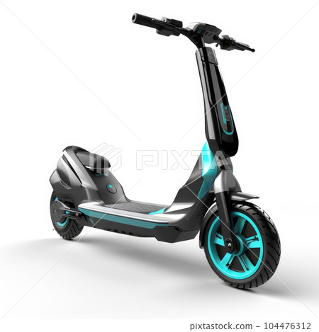 The electric scooter of the future The electric scooter of the future 104476312