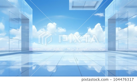 Technological background, empty space, mock-up Technological background, empty space, mock-up 104476317