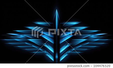 Abstract dark blue background with luminous elements Abstract dark blue background with luminous elements 104476320