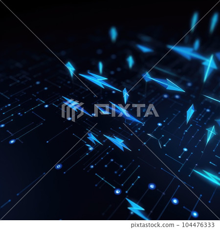 Abstract dark blue background with luminous elements Abstract dark blue background with luminous elements 104476333
