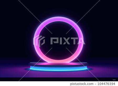 Beautiful background with ultraviolet light and space for your product Beautiful background with ultraviolet light and space for your product 104476394