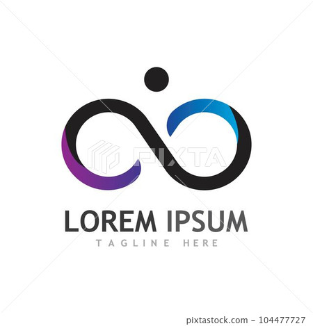 Infinity Design Vector Infinity Design Vector 104477727