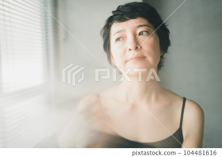female, lady, woman 104481616