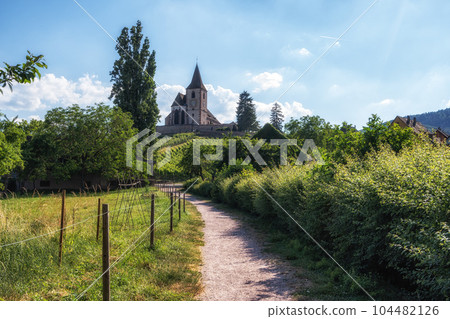 Hunawihr old fortified church 104482126