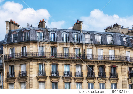 Parisian apartment complex 104482154
