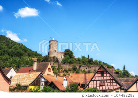 Kaysersberg fortress view 104482292
