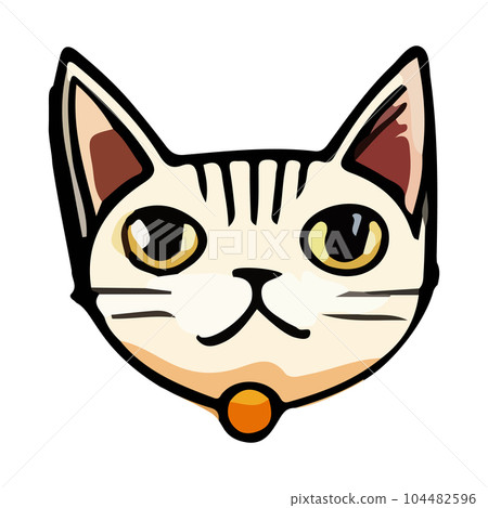 Cartoon cat character. Kitten vector breed. Cartoon cat character. Kitten vector breed. 104482596