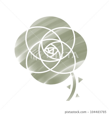 霞紋玫瑰苔蘚色 霞紋玫瑰苔蘚色 104483785