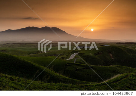 Dawn of Aso 104483967