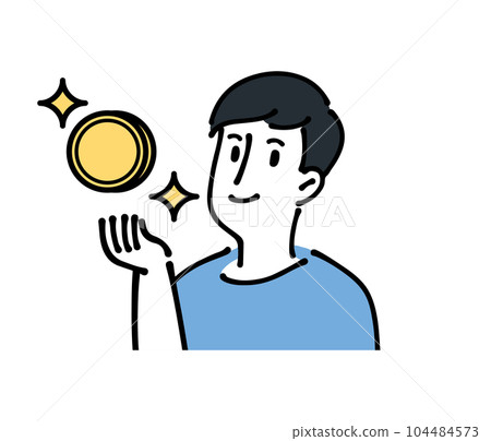 Person business fashionable illustration material Person business fashionable illustration material 104484573