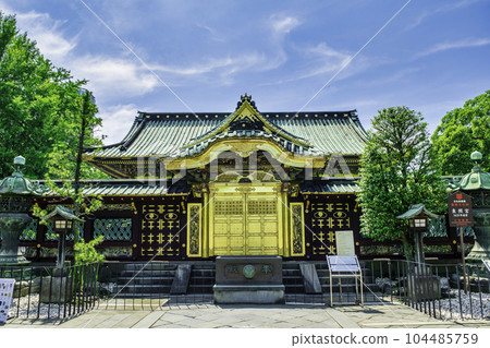 Ueno Park, Ueno Toshogu Shrine, Golden Hall, Karamon Gate, Nationally Designated Important Cultural Property Ueno Park, Ueno Toshogu Shrine, Golden Hall, Karamon Gate, Nationally Designated Important Cultural Property 104485759