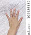 Woman's clean fingers, hands 104486389