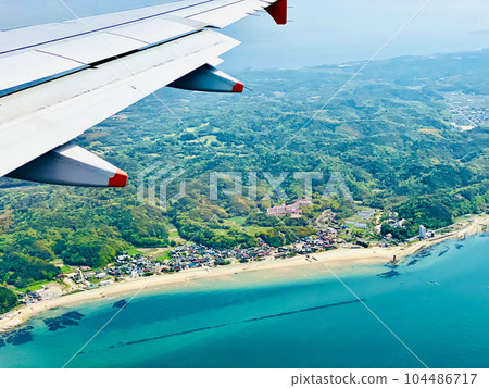Scenery of Onoura Beach, Chita District, Aichi Prefecture Scenery of Onoura Beach, Chita District, Aichi Prefecture 104486717